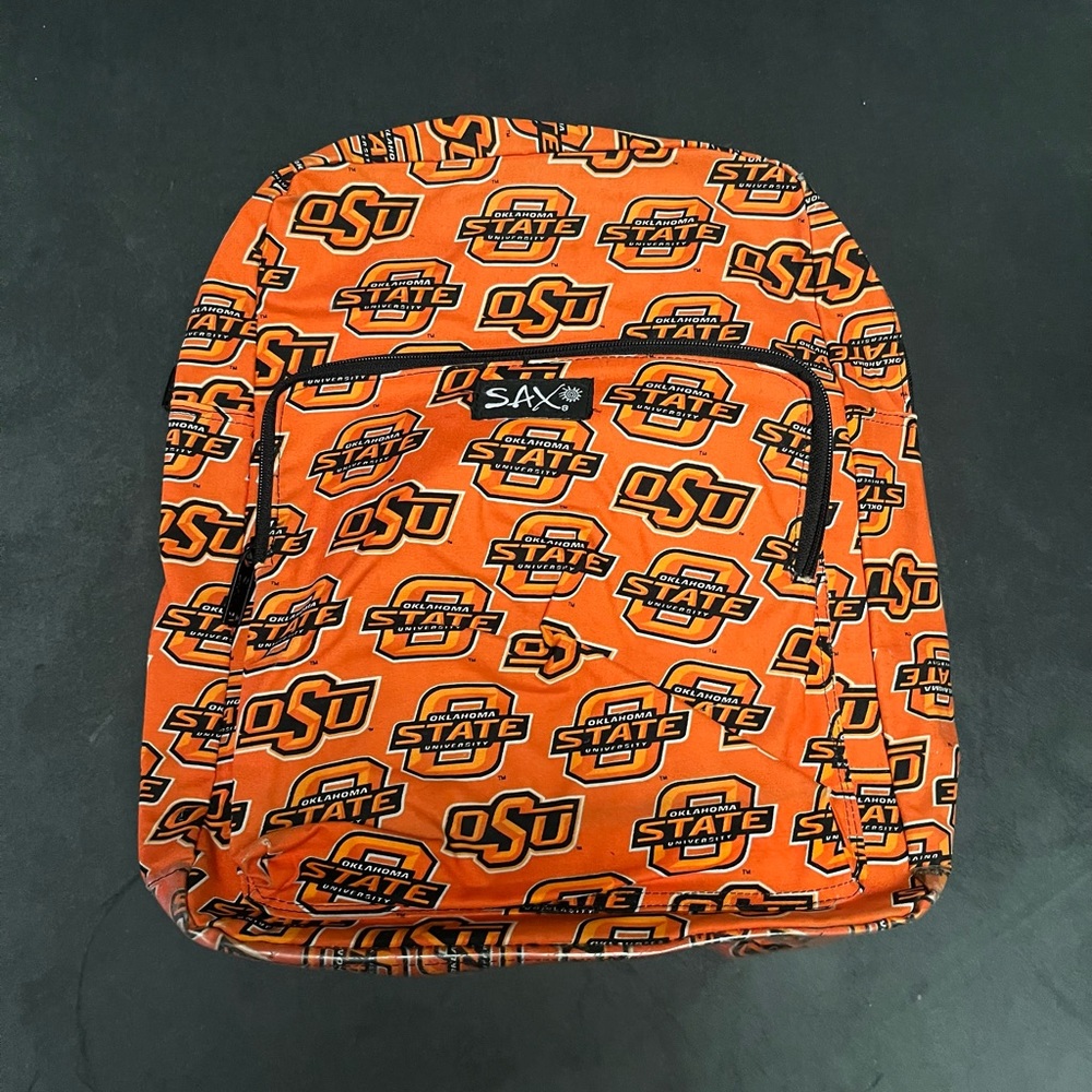 Rare collectible Oklahoma State University SAX backpack.